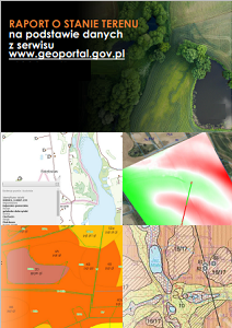 Raport o stanie terenu na podstawie danych z serwisu www.geoportal.gov.pl