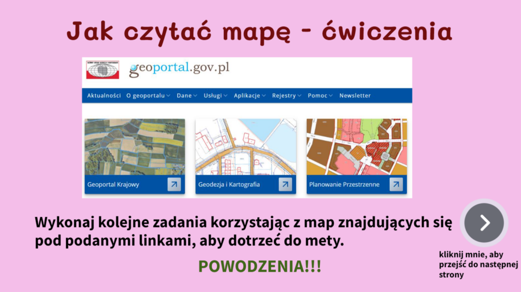 zdjęcie przedstawia zakładkę z platformy Genially