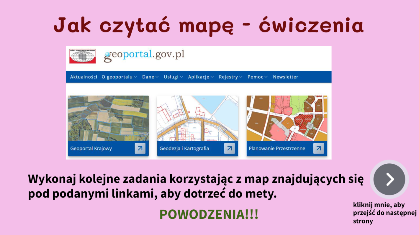 Rozstrzygnięcie konkursu Głównego Geodety Kraju na scenariusz lekcji z wykorzystania serwisu www.geoportal.gov.pl